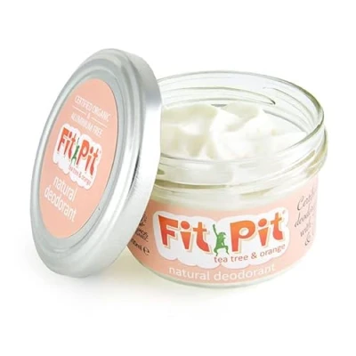 Image of Fit Pit natural deodorant 100ml certified organic (Tea tree &amp; orange)