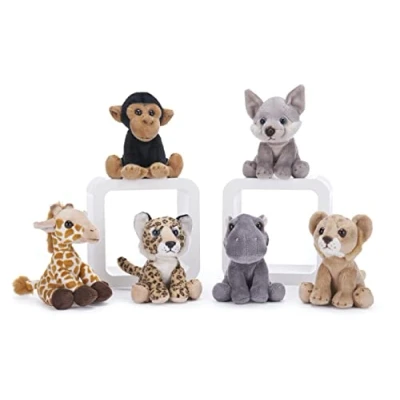 Image of Posh Paws ONE BBC EARTH SOFT TOY SUPPLIED AT RANDOM 18CM Baby Animals RANDOM, Multicolor, (37727)