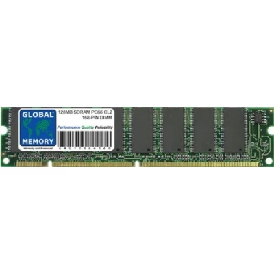 Image of 128MB PC66 66MHz 168 PIN SDRAM DIMM MEMORY RAM COMPATIBLE WITH PC DESKTOPS/MOTHERBOARDS