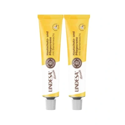 Image of Lindesa skin protection cream Cream, Twin Pack (2x 50ml