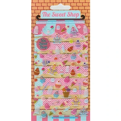 Image of Sweet Shop Chunky Reusable Craft Stickers Perfect for Activities Children and Adults on Non Porous Surfaces