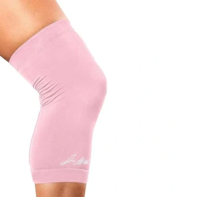 Image of DOCTOR Developed Knee Brace / Support Compression Sleeve [SINGLE] &amp; WRITTEN HANDBOOK Relief for Joint Disease (Osteo/Rheumatoid), Tendonitis, Running Weightlifting (Pink, M)