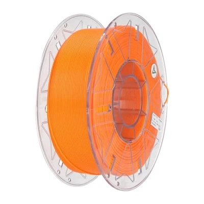 Image of Creality PLA Filament 1.75mm for K2 Plus Combo, RFID 3D Printer High Speed 30 600mm/s, 1kg(2.2lbs)/Spool Hyper Support CFS, Fits Most Printers (Orange)