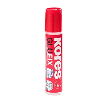 Image of Kores Liquid Glue GluFix, Transparent, Clear, Non drip, 30 ml
