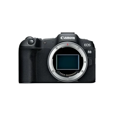 Image of Canon EOS R8 (Body) 24.2MP Full Frame Mirrorless Camera, Dual Pixel CMOS AF II 4K Up to 60p 40 FPS Continuous Shooting Vari angle Touch Screen Bluetooth, Wi Fi, &amp; USB C Connectivity