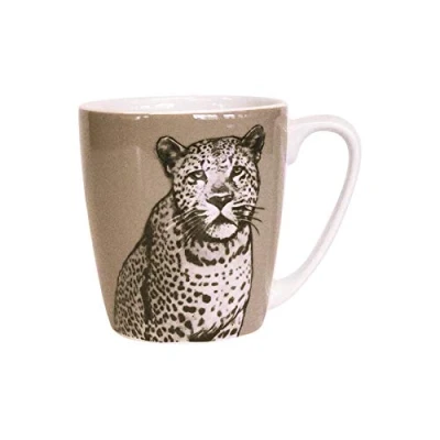 Image of Churchill The Kingdom Animal Mug Modern Printed Coloured Tea Coffee Cups 300ml Leopard