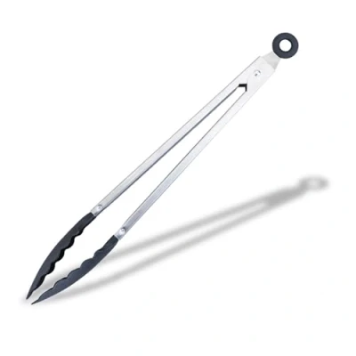 Image of Fackelmann Initial Serving Tongs PP Plastic with Stainless Steel Handle, 35cm