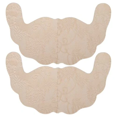 Image of Zerodis Disposable Lace Invisible Bra Cover,U‑Shaped Nipple Cover Stickers Self‑Adhesive Underwear Pads Breathable Comfortable for women(D Khaki)