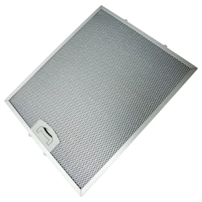 Image of SOS Accessoire Metal Filter 257 x 318 mm for Cooker Hood C00268543, 49010998 Ariston Hotpoint, Candy, Essentiel B, Indesit, Proline, Sogelux, Tecnowind Valbe