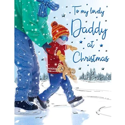 Image of Christmas Card Daddy 8 x 6 inches Regal Publishing
