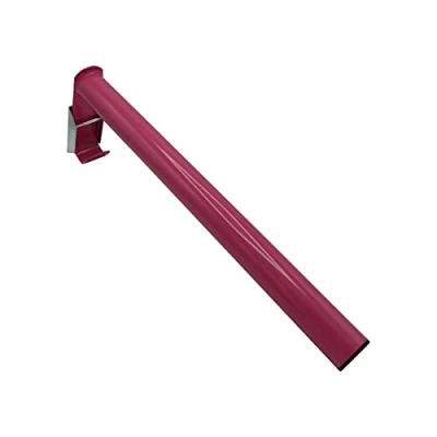 Image of Secure Fix Direct Folding Saddle Rack Pole Type (Horse Stable Wall Mounted Tack Room Rail Pink)
