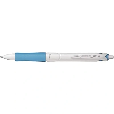 Image of Pilot Acroball Retractable Ballpoint Pure White/Light Blue