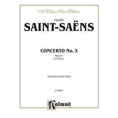 Image of Violin Concerto, No. 3: For and Piano (Kalmus Edition)