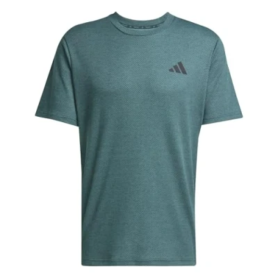 Image of adidas Performance Sports Tshirt, Men&#039;s, Size: XXL, Aurora ivy
