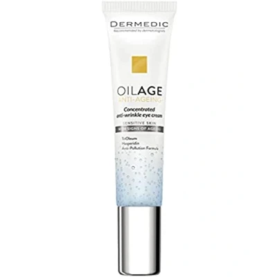 Image of Dermedic Oilage Concentrated Anti wrinkle Eye Cream 15 gr