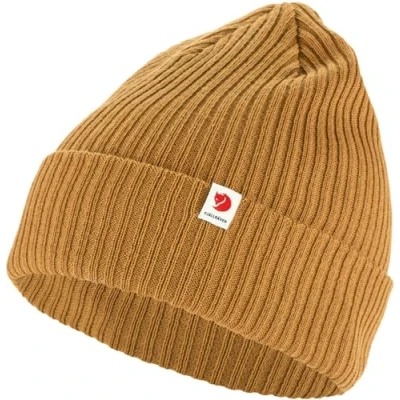 Image of Fjallraven 13100184 166 Fjällräven Rib Hat Unisex Adult Acorn Size OneSize