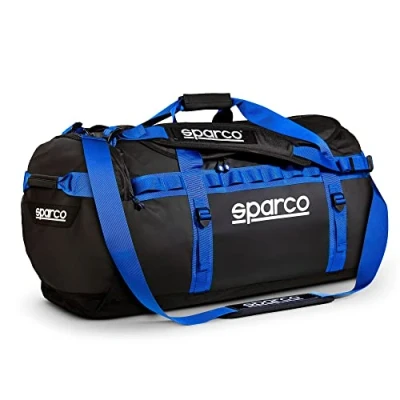 Image of Sparco Dakar Travel Bag L Black/Blue, Multicoloured, 42/50 EU