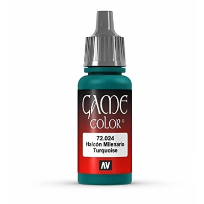 Image of Vallejo Game Color 17 ml Acrylic Paint Falcon Turquoise