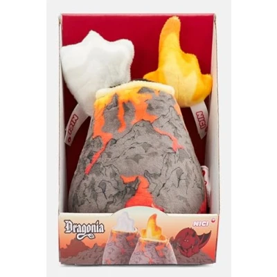 Image of NICI 46719 Cuddly Toy Plush Vulcano wit Cloud or fire Dragonia in Gift Box