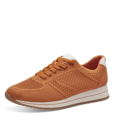 Image of Jana Women&#039;s 8 23766 42 Sneaker, Orange, 4 UK