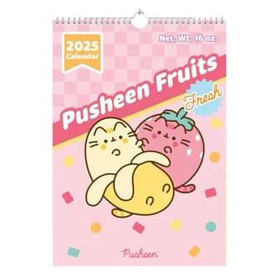 Image of Grupo Erik Wall Calendar 2025 Pusheen A3 2025, Planner Family Gifts, Cat