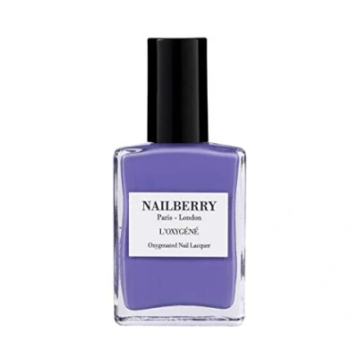 Image of Nailberry L&#039;Oxygéné Oxygenated Nail Lacquer Bluebell, 15ml Polish for a Healthier Manicure &amp; Long Lasting Colour 12 Free, Vegan, Halal, Cruelty Gluten Free
