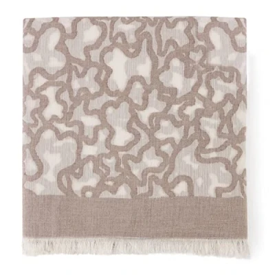 Image of Tous Unisex 2000786347 Fashion Scarf, Piedra, N/A