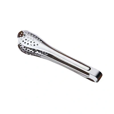 Image of PLUS PO Salad Tongs Bbq Tong Kitchen Barbeque Cooking Stainless Steel Serving 9