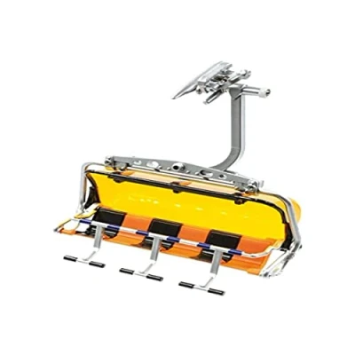 Image of Jaegerndorfer JaegerndorferJC86100 6 Seater Armchair, 1:32 Scale, Orange, Multi Color