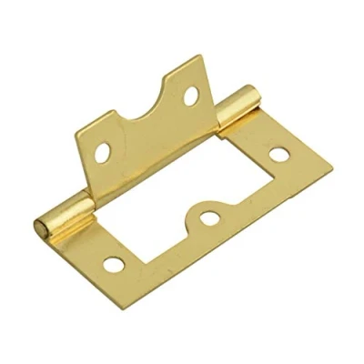 Image of Forge 60mm Flush Hinge with Brass Finish
