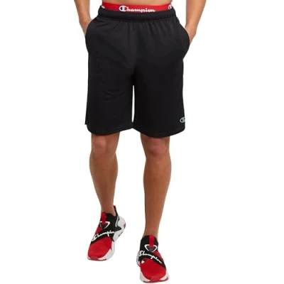 Image of Champion Men&#039;s Sport Shorts, Moisture Wicking, Athletic Gym Shorts (Reg. Or Big &amp; Tall), Black C Logo, Medium
