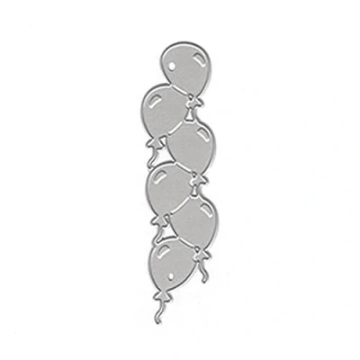 Image of Balloon Metal Cutting Dies Craft Carbon Steel Embossing Template Stencil Scrapbooking for Card Die Cuts Mold Decor