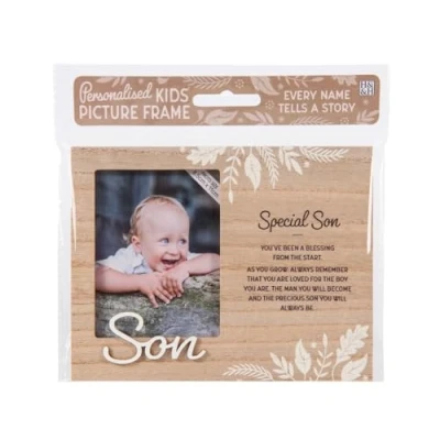 Image of Personalised picture frames (Special Son)