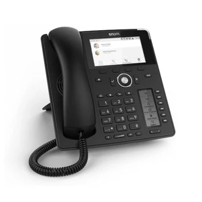 Image of Snom D785 Global Desk Telephone (6 (24) Configurable Self labeling Multicolor LED Keys,High resolution Colour Display),Black,00004349
