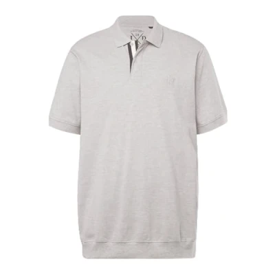 Image of JP 1880 Men&#039;s 1/2 Tummy Fit Polo Shirt, Black, XXXXXXXL