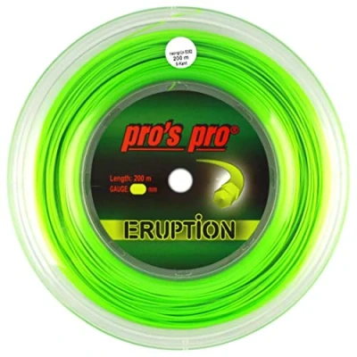 Image of Pro&#039;s Pro Eruption Tennis String 200m Reel 1.30mm Green