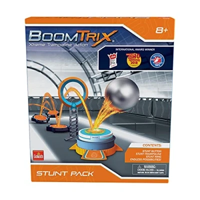 Image of BoomTrix Stunt Pack, Xtreme Trampoline Action for Kids Aged 8+, Multi Colour