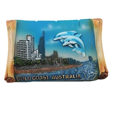 Image of Gold Coast Australia Fridge magnet tourist souvenir gift,Home &amp; Kitchen Decoration magnetic sricker. refrigerator