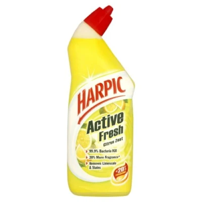Image of Harpic Active Cleaning Gel 750ml Citrus x2