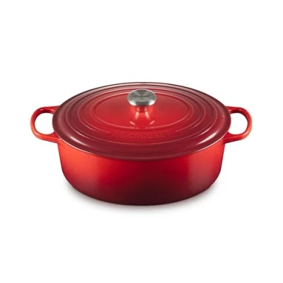 Image of Le Creuset Casserole Signature Cerise ø 33 cm / 7.5 Liter