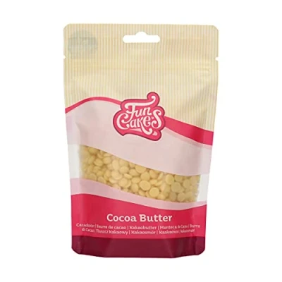 Image of FunCakes Cocoabutter Drops: 100% vegetable, Can be used when making Chocolates, Dilute melted Deco Melts. 200 g.