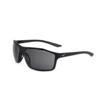 Image of NIKE Black Sunglasses Windstorm Matte Cool Grey (010), One Size