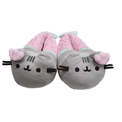 Image of Pusheen Women&#039;s Pink Purrmaid Slipper, Pink, 8.5 UK