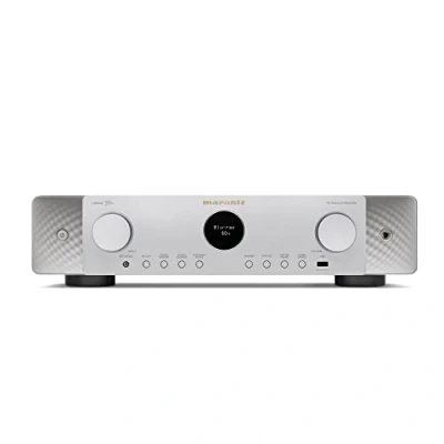 Image of Marantz Cinema 70s Slimline 7.2 channel 50 watts per amplification, Dolby Atmos, DTS:X and 8K Ultra HD, HEOS® Built in streaming Silver Gold