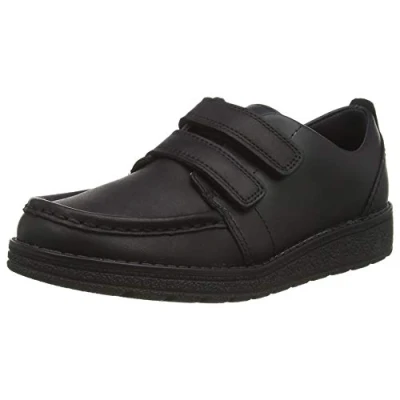 Image of Clarks Girl&#039;s Mendipbrite K Uniform Dress Shoe, Black, 12 UK Child