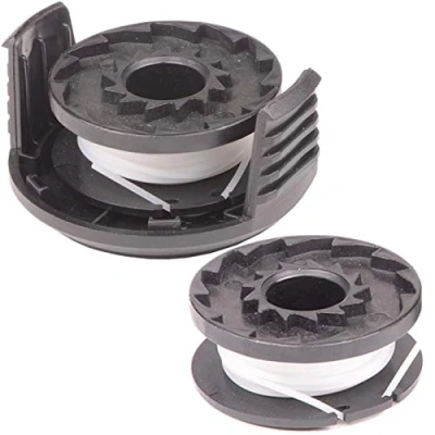 Image of SPARES2GO 4m Cover Spool &amp; Line for Qualcast N0F GT 250/18 E GTLi18 Strimmer Trimmer (+ 1 Spare Spool)