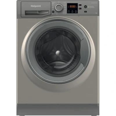 Image of Hotpoint NSWF 7469 GG UK 7kg 1400rpm Anti Stain Washing Machine Grphite
