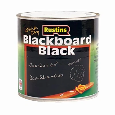 Image of Rustins Blackboard Black Paint 250ml