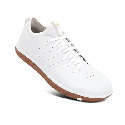 Image of Crankbrothers Unisex Stamp Street Sneaker, White/Gold/Gum, 3 UK