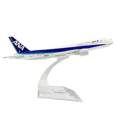 Image of Bswath Model 1:400 Scale Plane B777 Airplane Alloy Diecast Airplanes for Gift and Collection